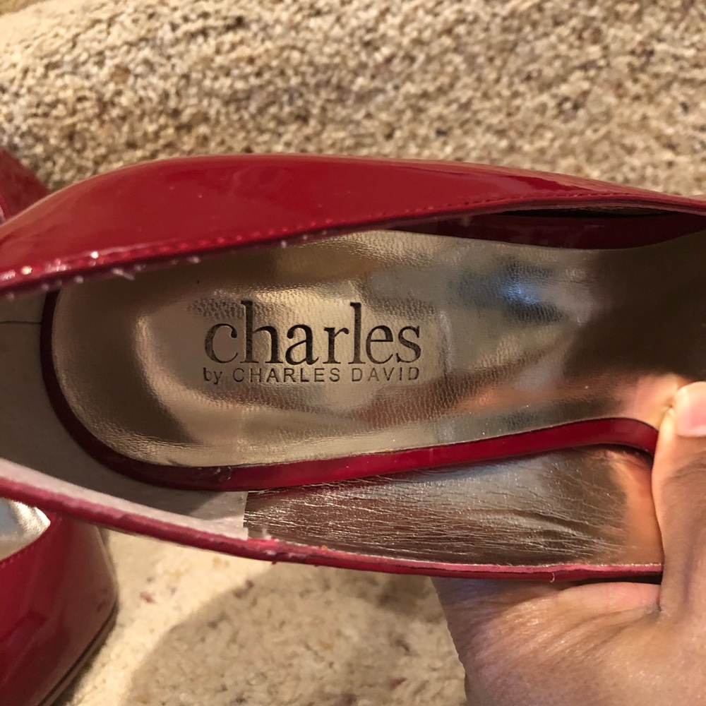 Charles David Patent Leather Heels - Picture 6 of 6